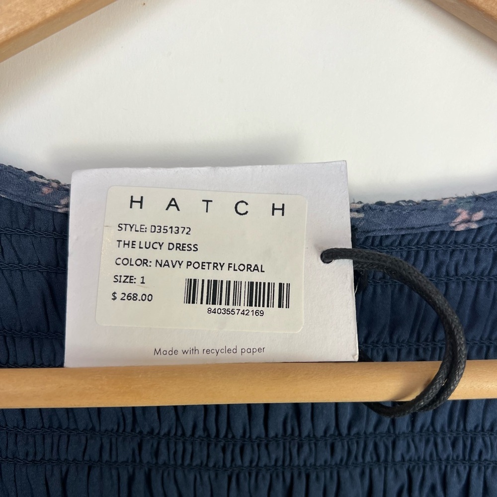 HATCH The Lucy Dress –‎ Navy Poetry Floral (Size 1 / Small) - Picture 9 of 9